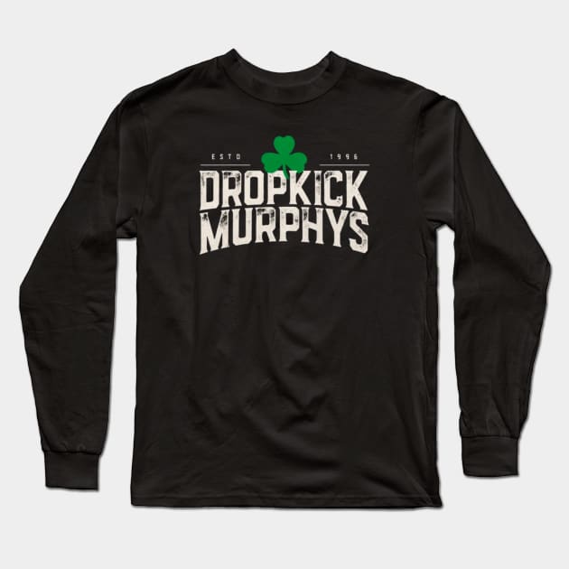 Dropkick murphys//90s cetic punk Long Sleeve T-Shirt by DetikWaktu